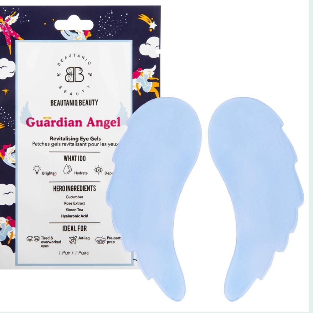 NWT Beautaniq Beauty Guardian Angel Revitalising Eye Gel Mask (2 pieces)